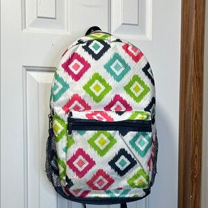 Thirty-One Colorful Geometric Backpack